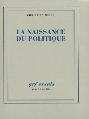 cover image of La Naissance du politique